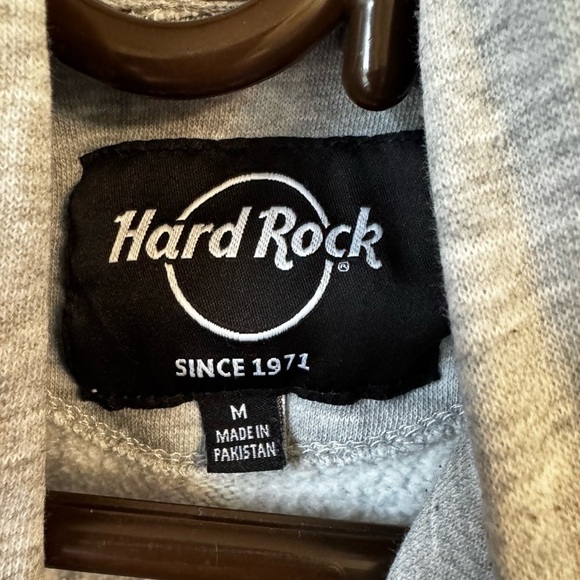 Hard Rock Cafe Gray Crew Neck Sweater - Picture 2 of 4